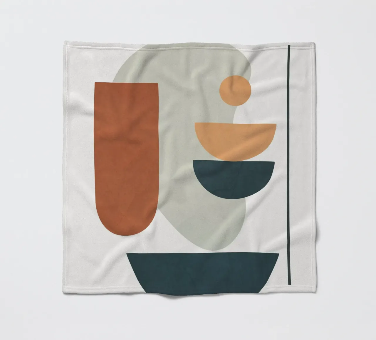 Minimal Shapes No.41 coperta in pile da cityart