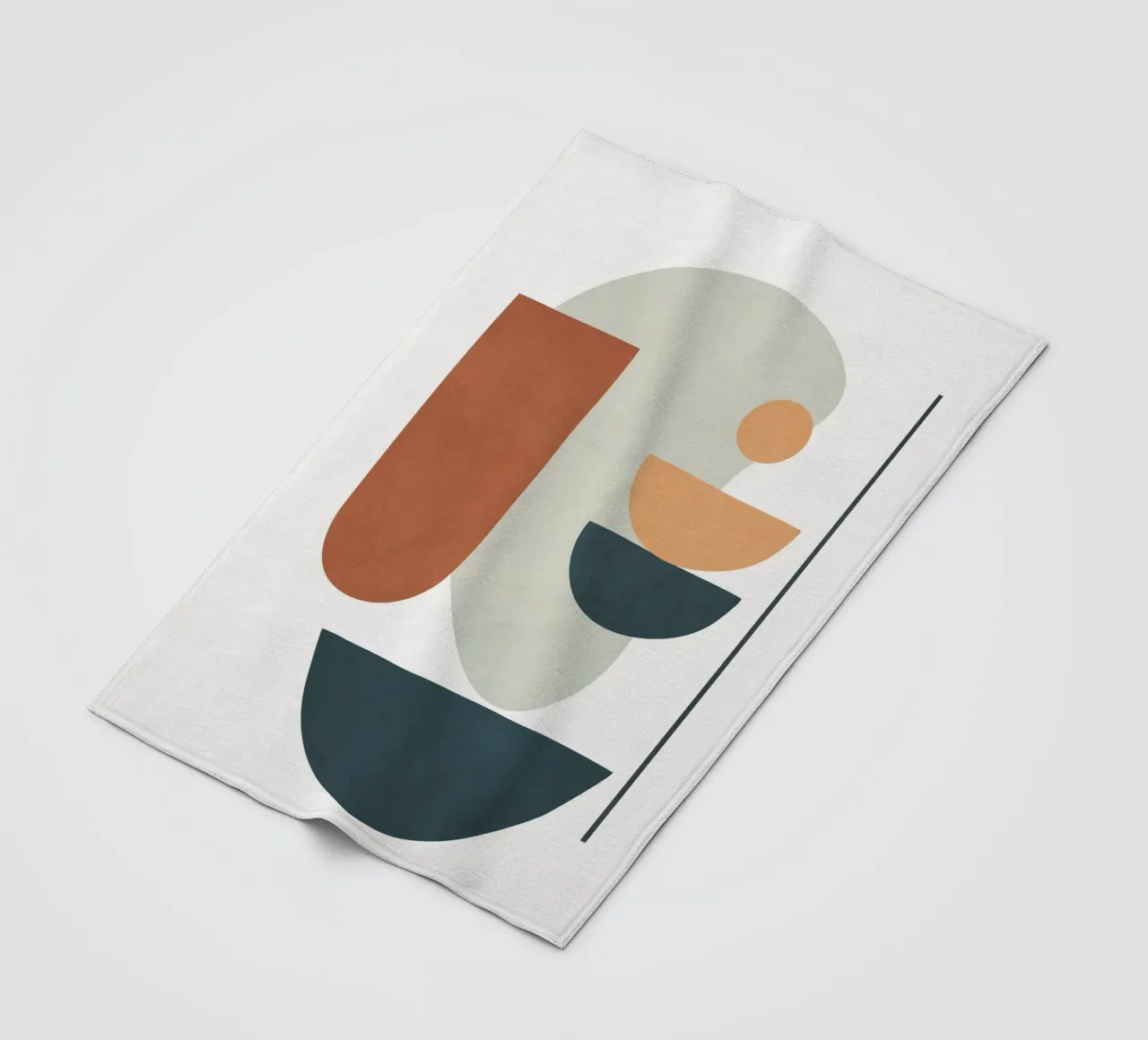 Minimal Shapes No.41 coperta in pile da cityart