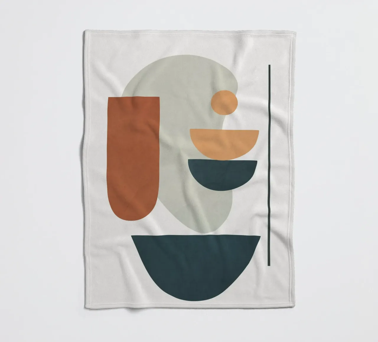 Minimal Shapes No.41 coperta in pile da cityart
