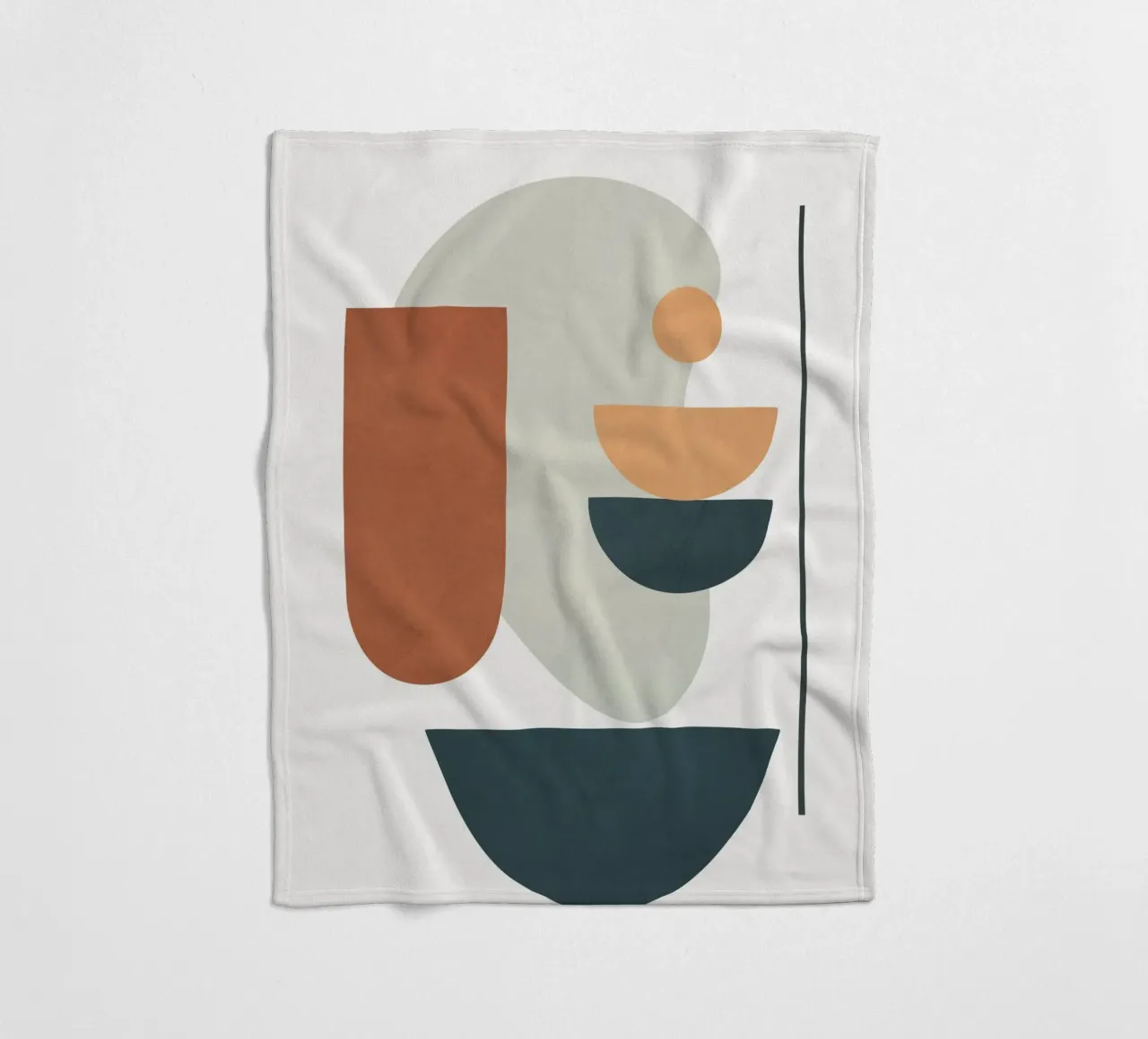 Minimal Shapes No.41 coperta in pile da cityart