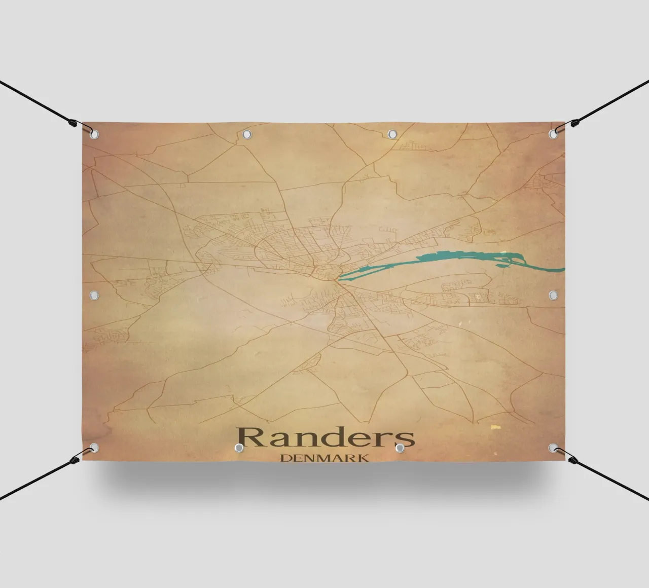 Randers DENMARK telo in pvc da WorldPrint