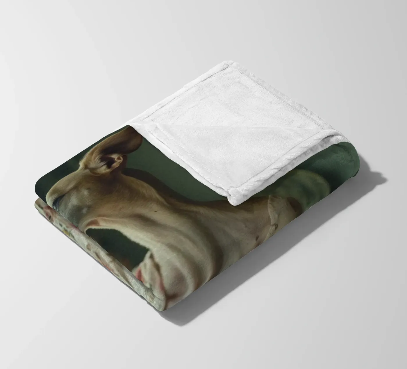 Léa Fleecedecke von Affiches Chien Originales – Dogland