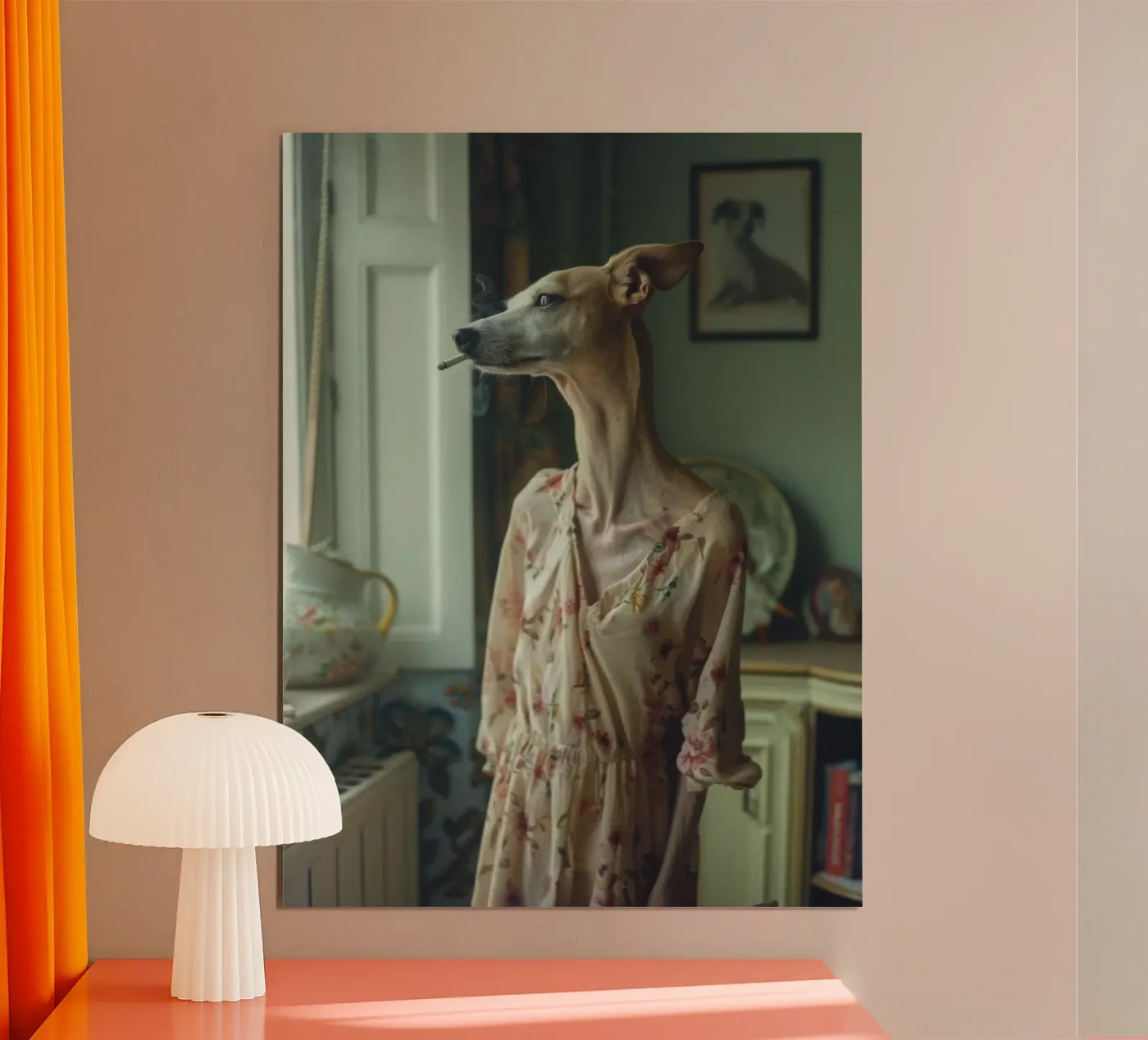 Léa Poster von Affiches Chien Originales – Dogland