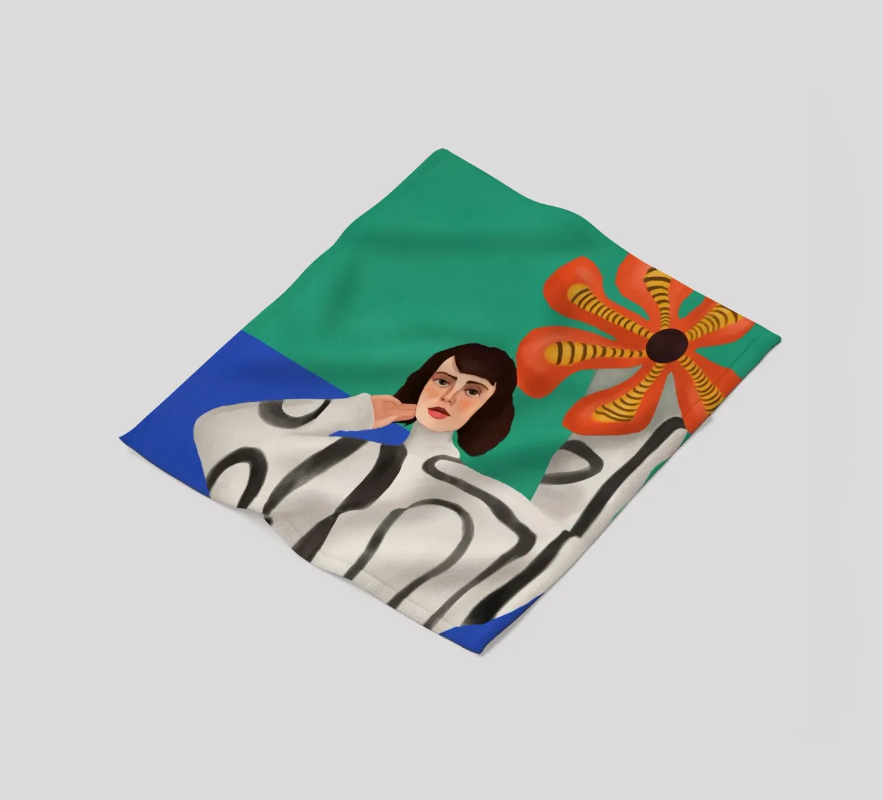 Dance of Colors and Dreams coperta in pile da cityart