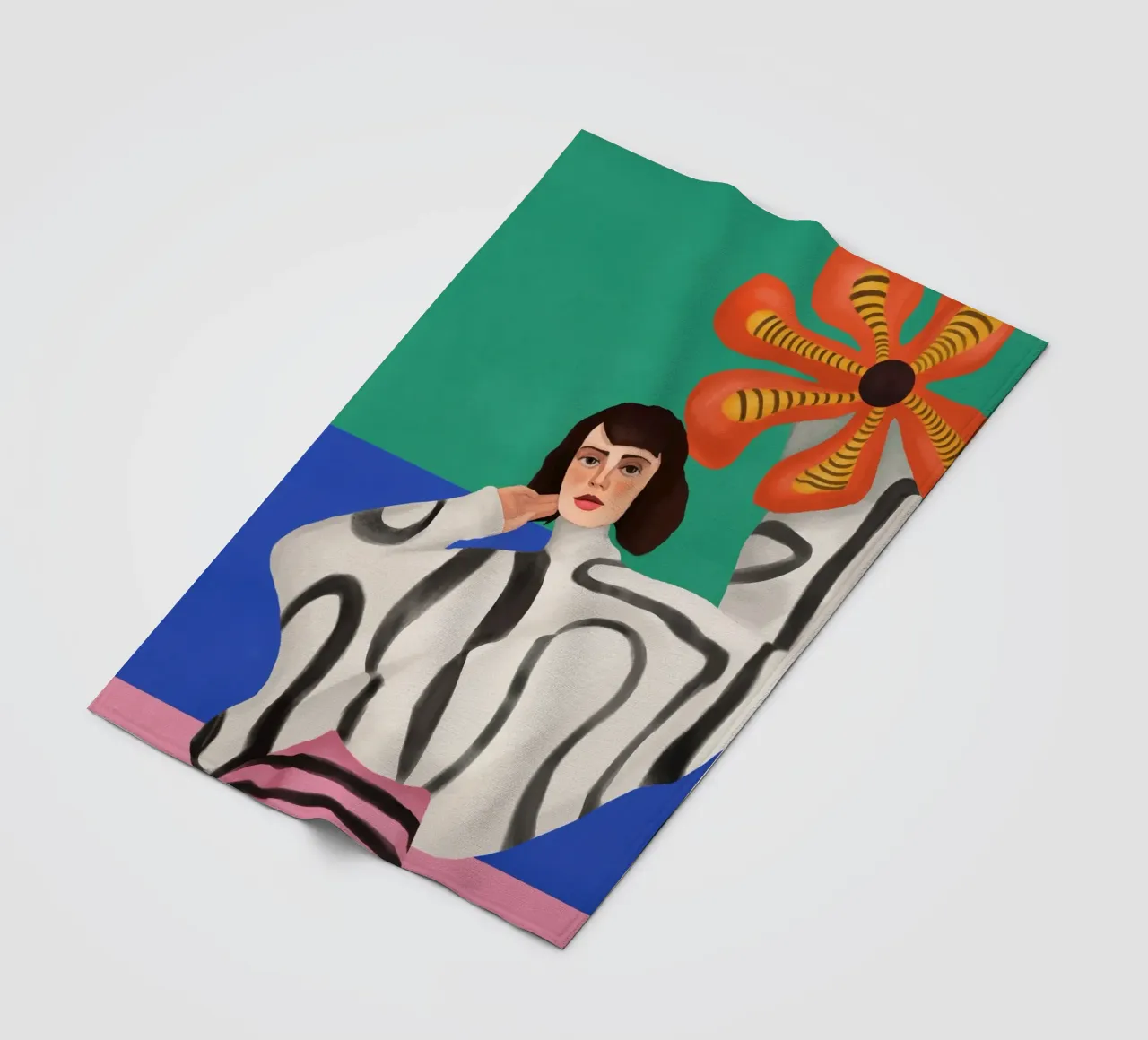 Dance of Colors and Dreams coperta in pile da cityart
