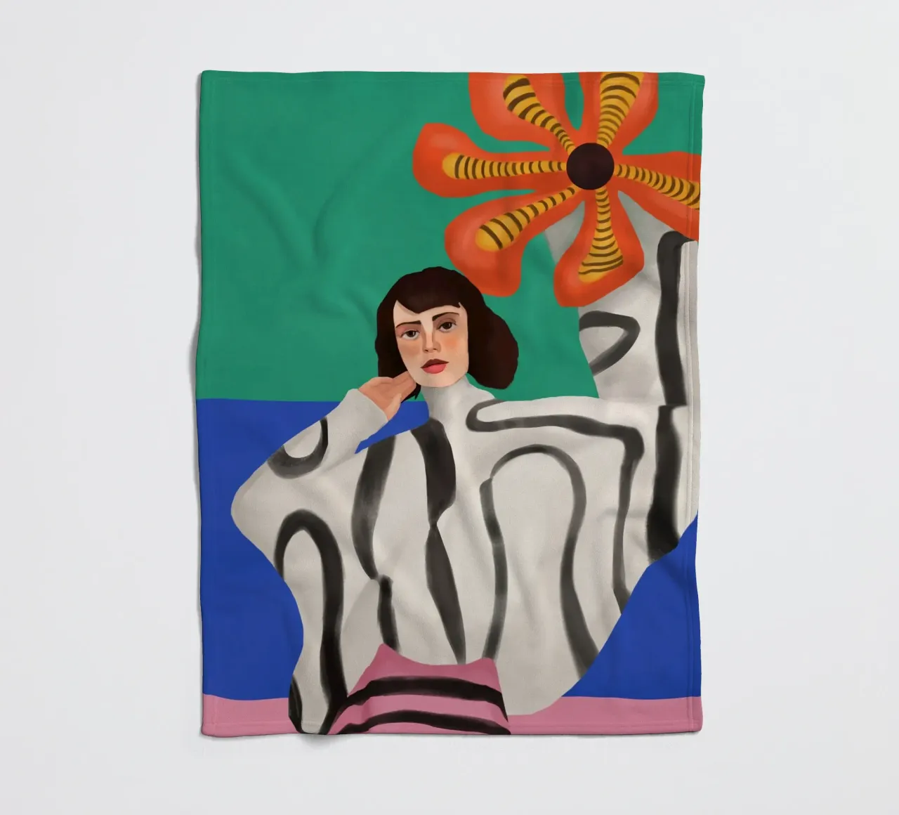 Dance of Colors and Dreams coperta in pile da cityart