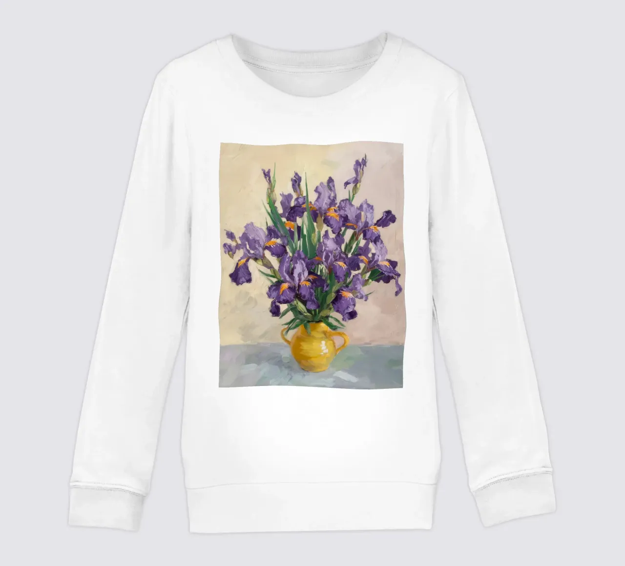Bouquet di iris regale felpa bambino da Angkasa Mist