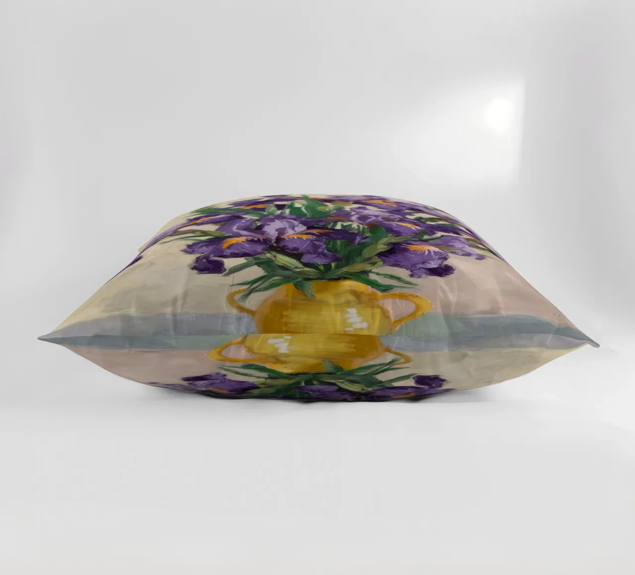 Bouquet di iris regale cuscino da Angkasa Mist