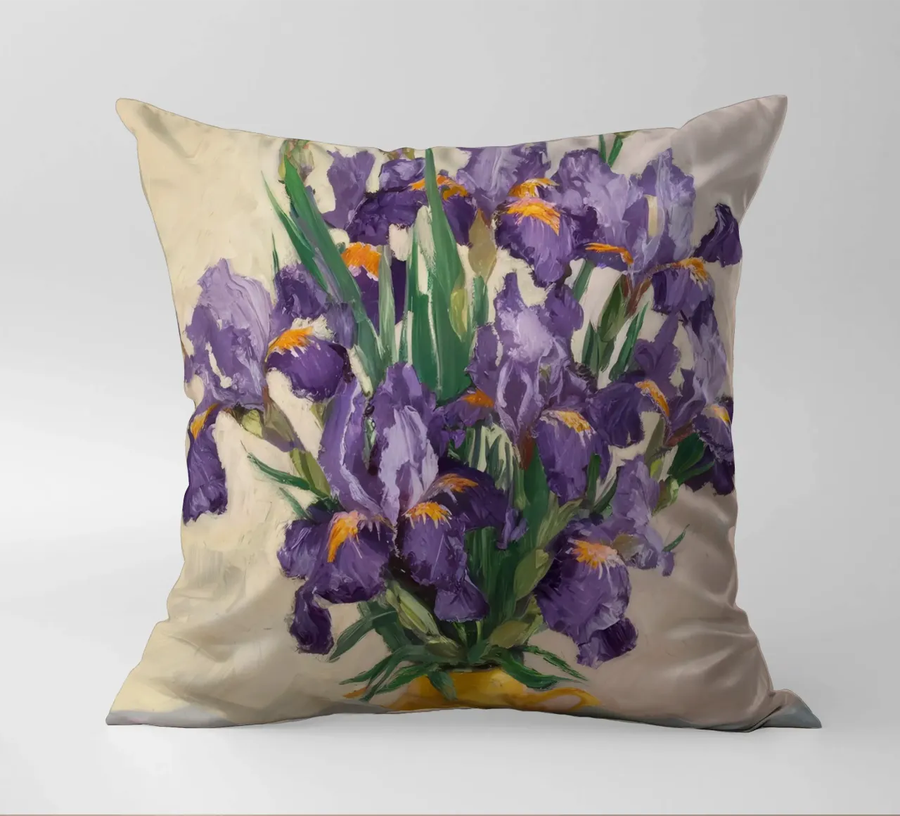 Bouquet di iris regale cuscino da Angkasa Mist