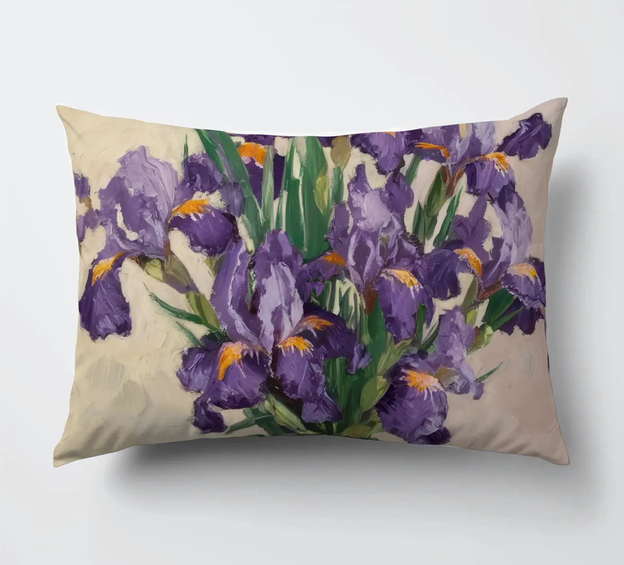Bouquet di iris regale cuscino da Angkasa Mist