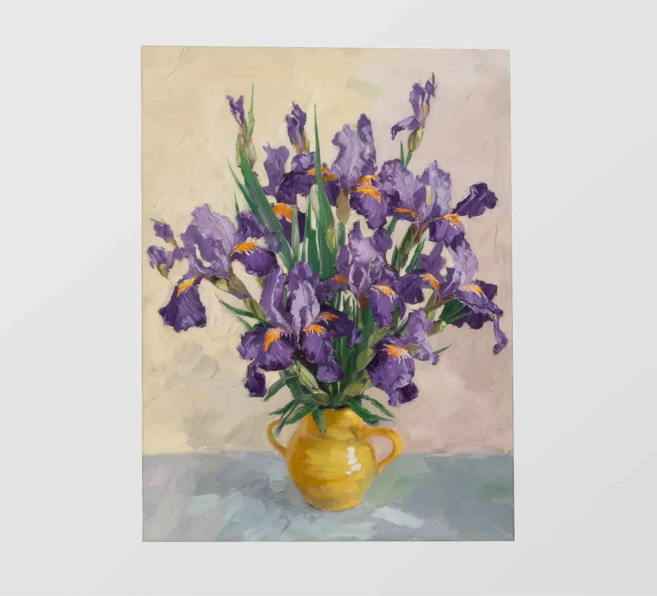 Bouquet di iris regale telo in pvc da Angkasa Mist