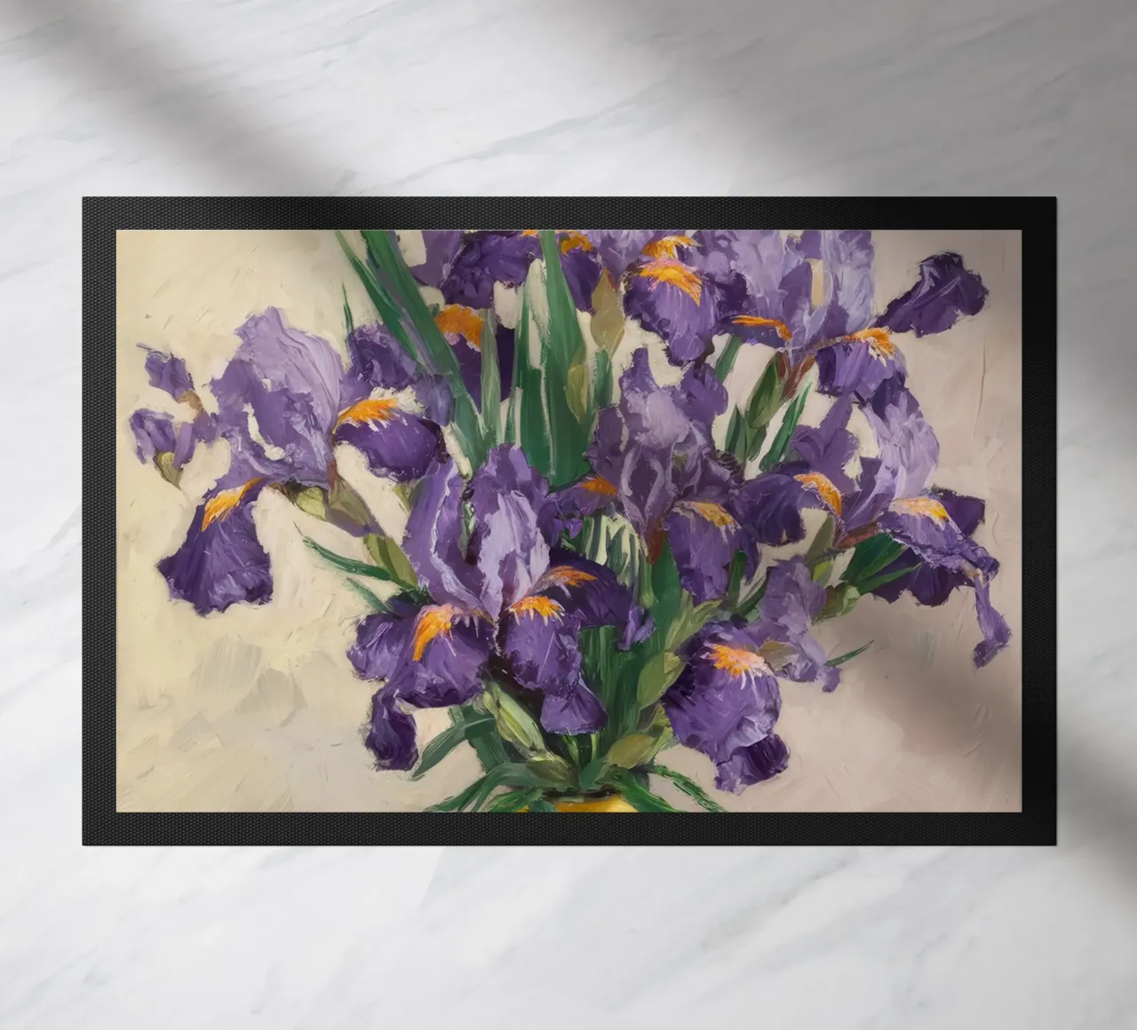 Bouquet di iris regale zerbino da Angkasa Mist