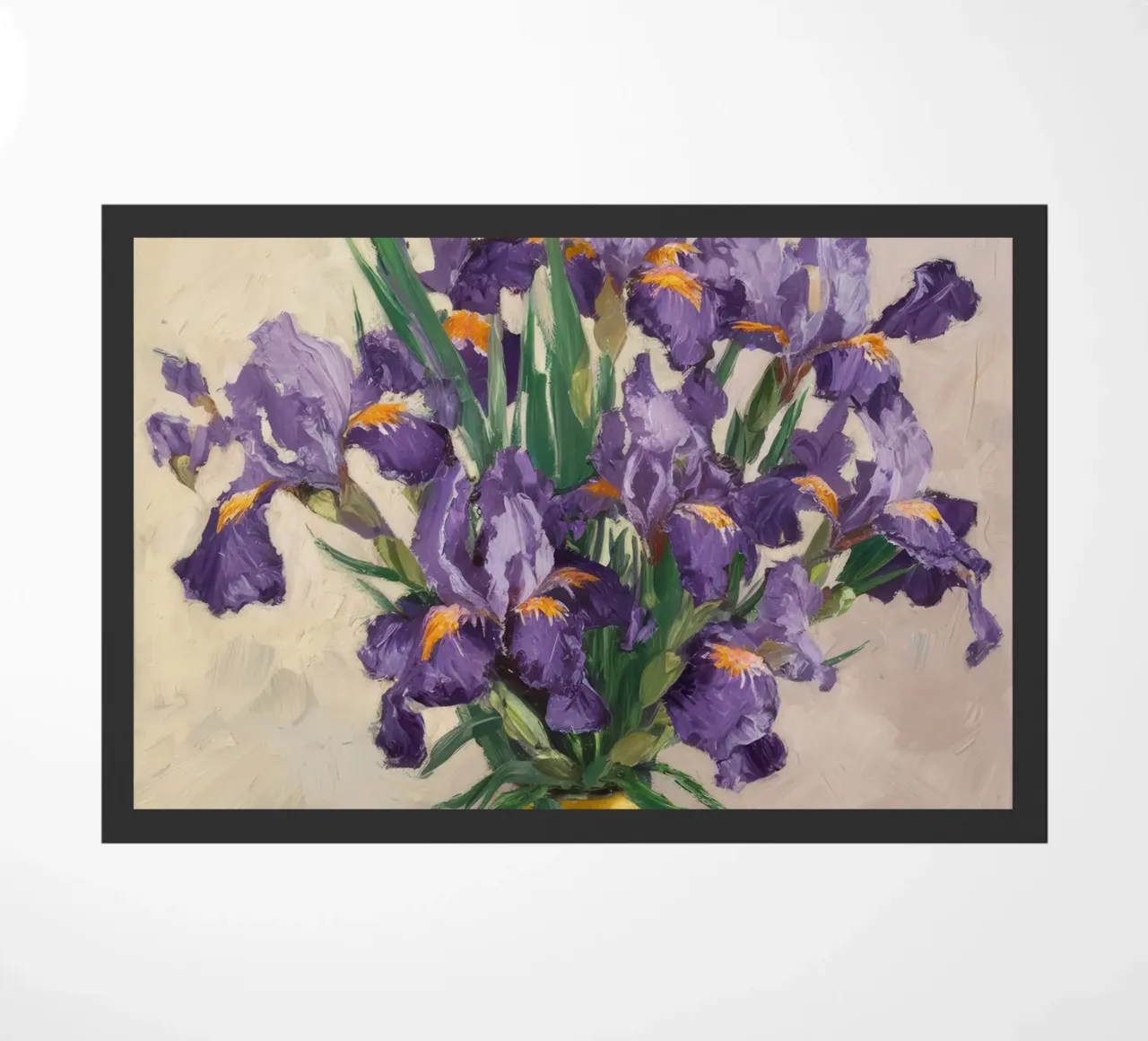 Bouquet di iris regale zerbino da Angkasa Mist