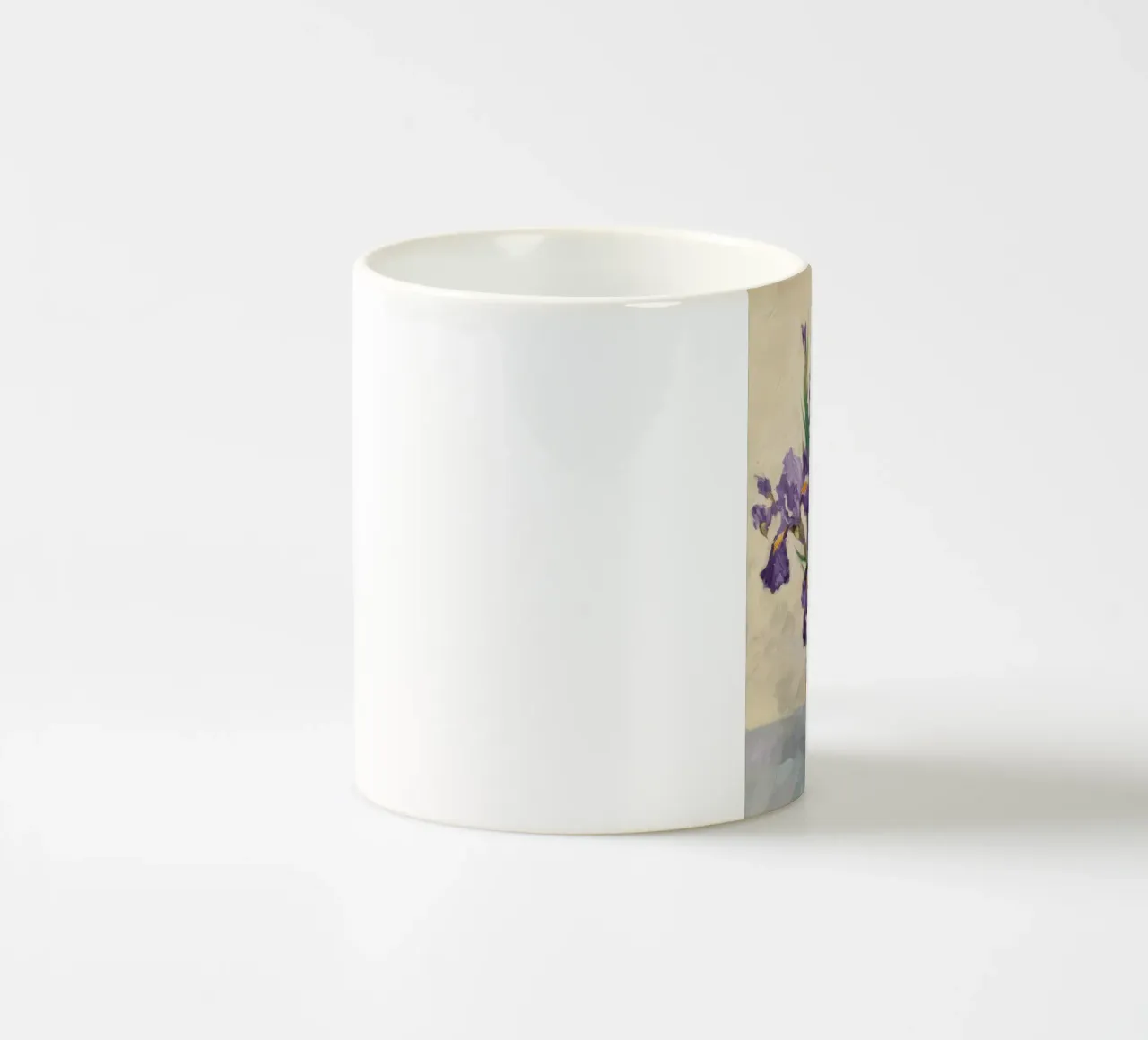 Bouquet di iris regale tazza in ceramica da Angkasa Mist