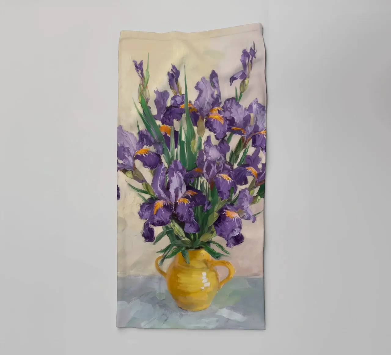 Bouquet di iris regale asciugamano da bagno da Angkasa Mist