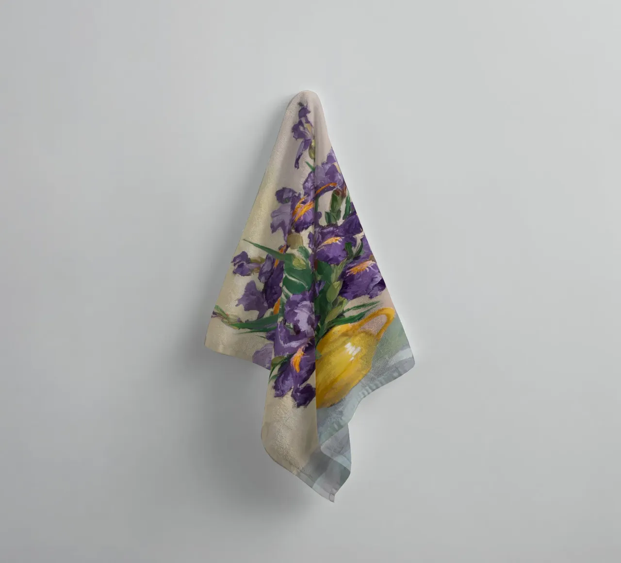 Bouquet di iris regale asciugamano da bagno da Angkasa Mist