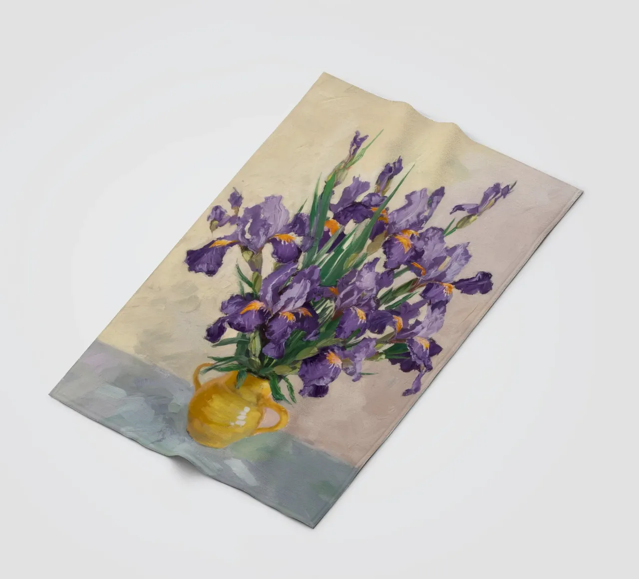 Bouquet di iris regale coperta in pile da Angkasa Mist