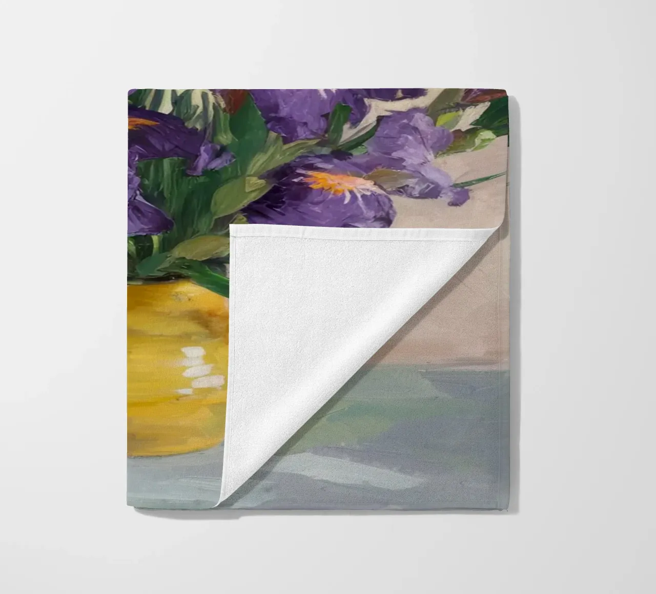 Bouquet di iris regale telo mare da Angkasa Mist