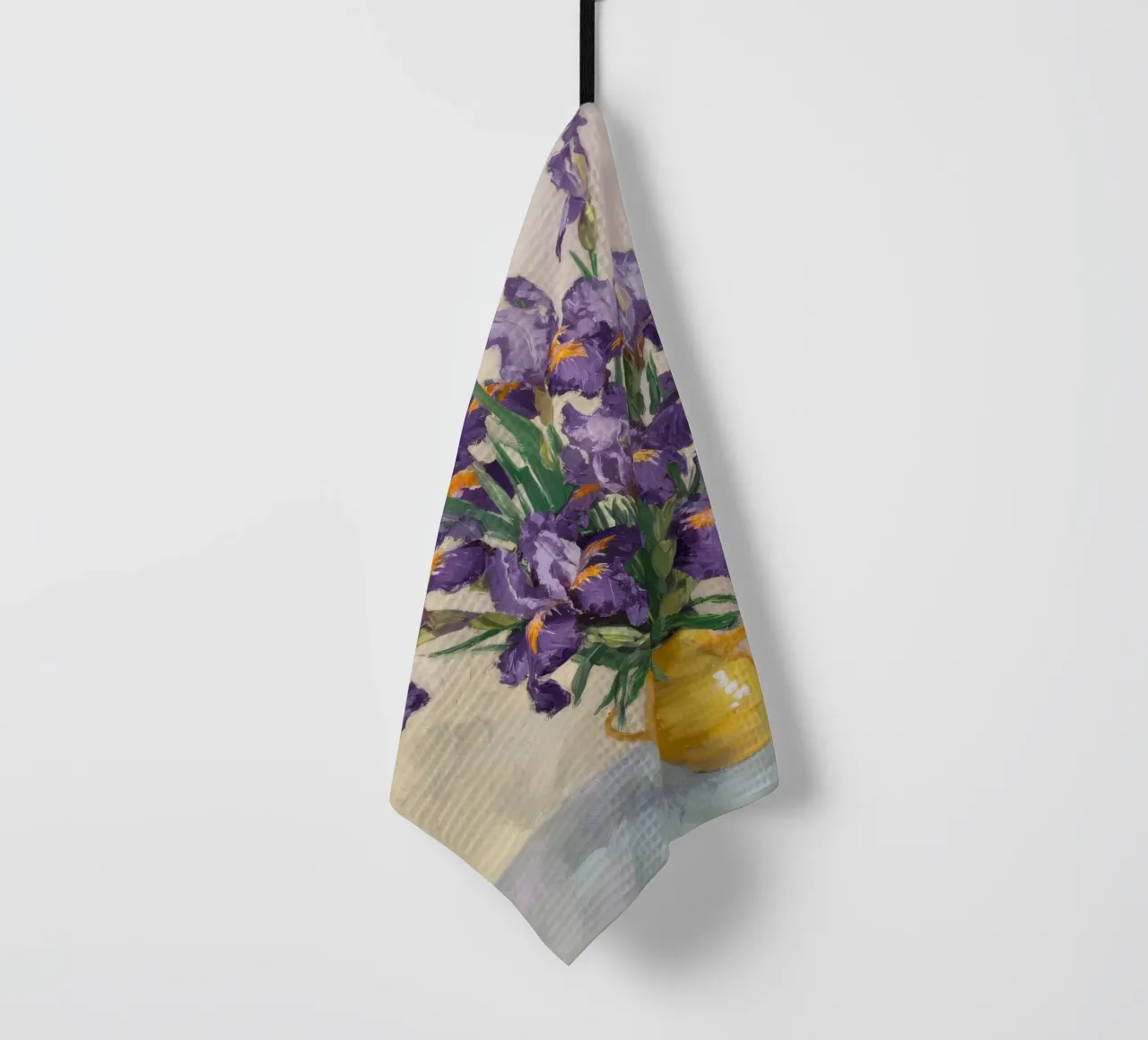 Bouquet di iris regale canovaccio da cucina da Angkasa Mist