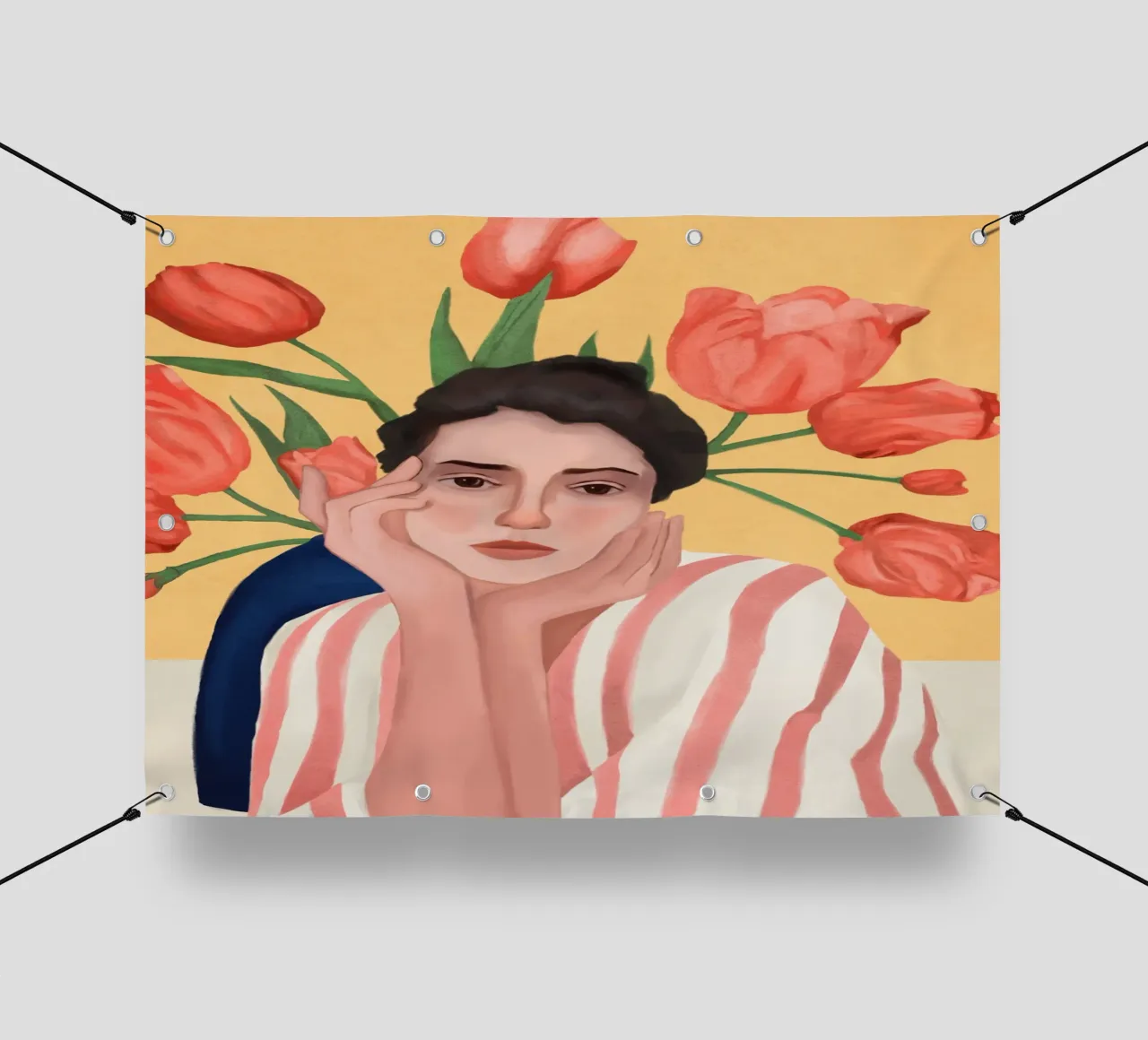 She is the Spring telo in pvc da cityart