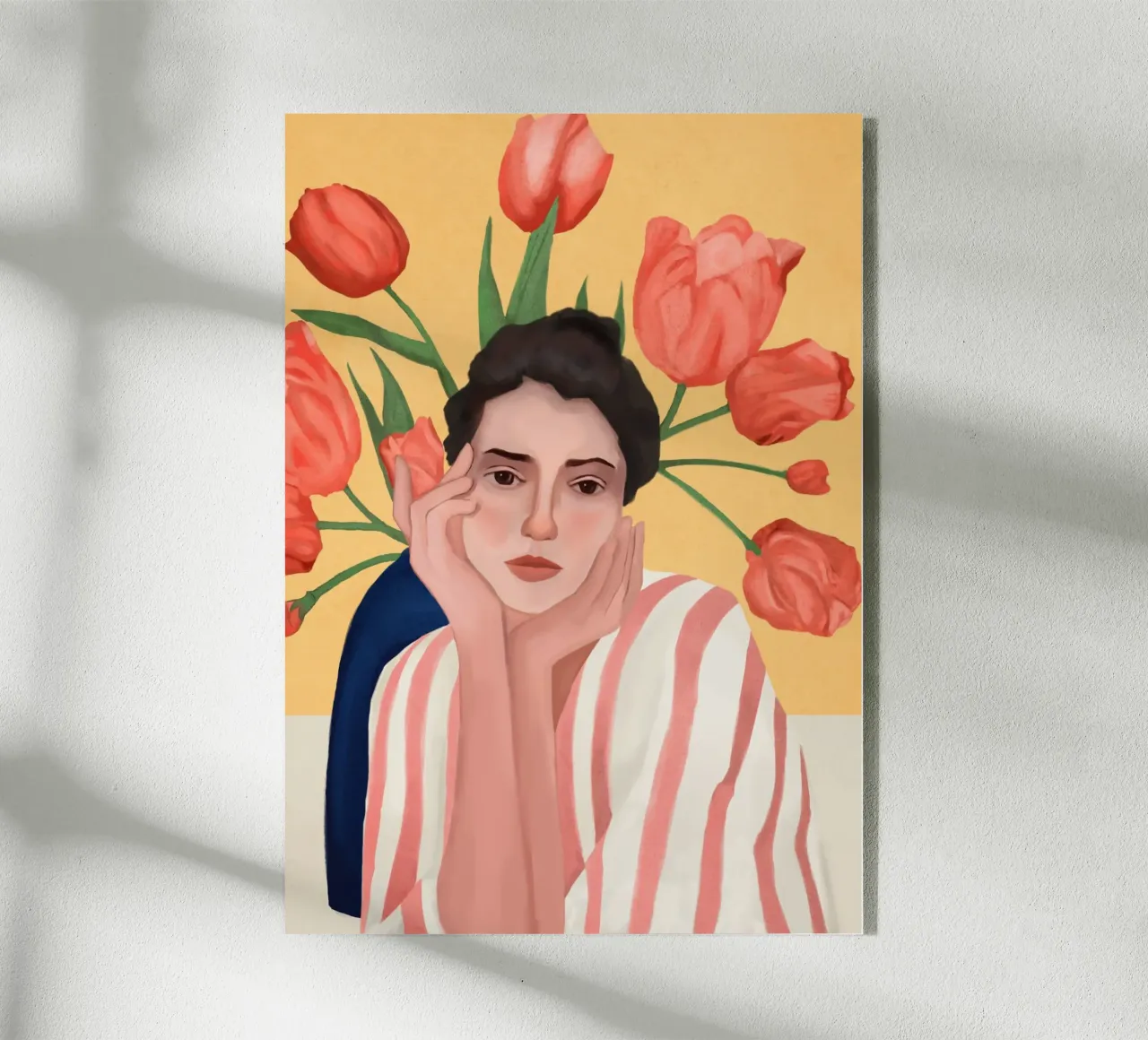 She is the Spring plexiglass da cityart