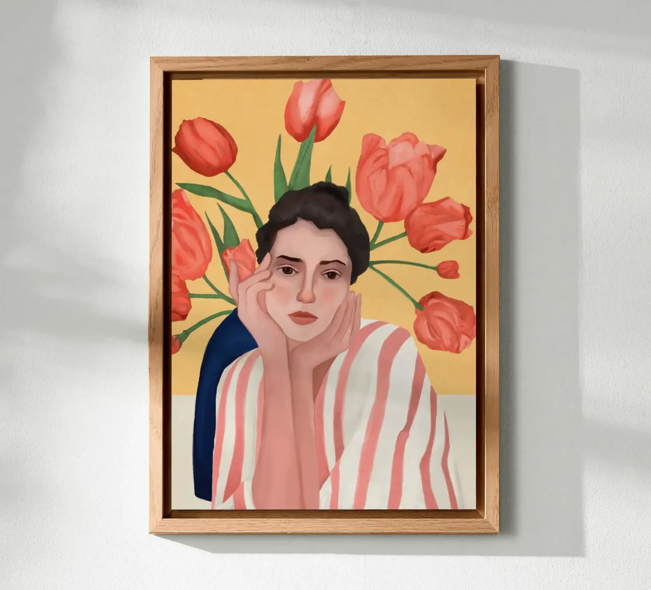 She is the Spring alluminio dibond da cityart