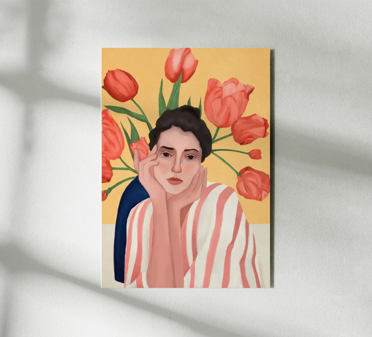 She is the Spring alluminio dibond da cityart
