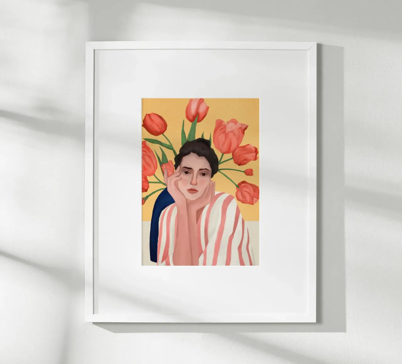 She is the Spring carta hahnemühle da cityart