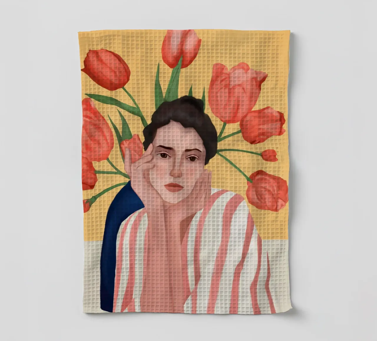 She is the Spring canovaccio da cucina da cityart