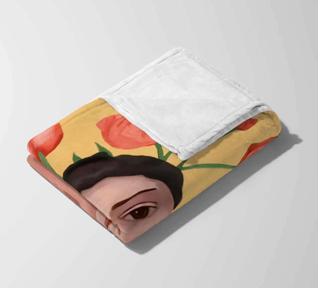 She is the Spring coperta in pile da cityart