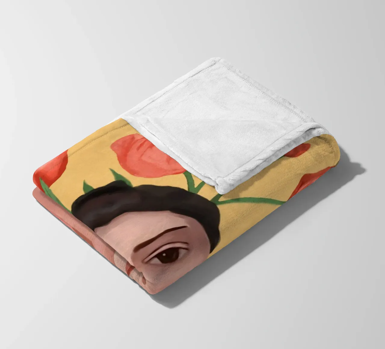 She is the Spring coperta in pile da cityart