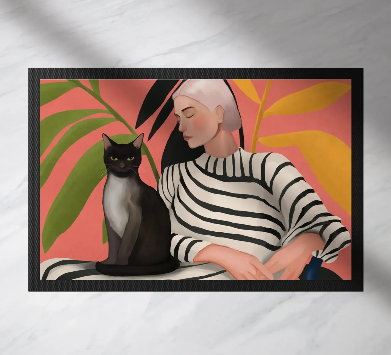 The Cat and the Calm zerbino da cityart