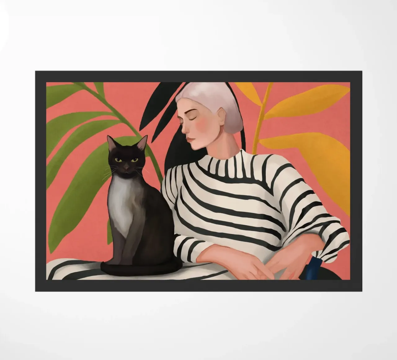 The Cat and the Calm zerbino da cityart