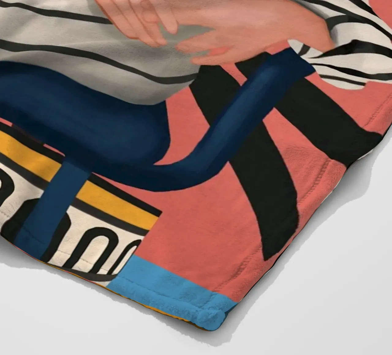 The Cat and the Calm coperta in pile da cityart