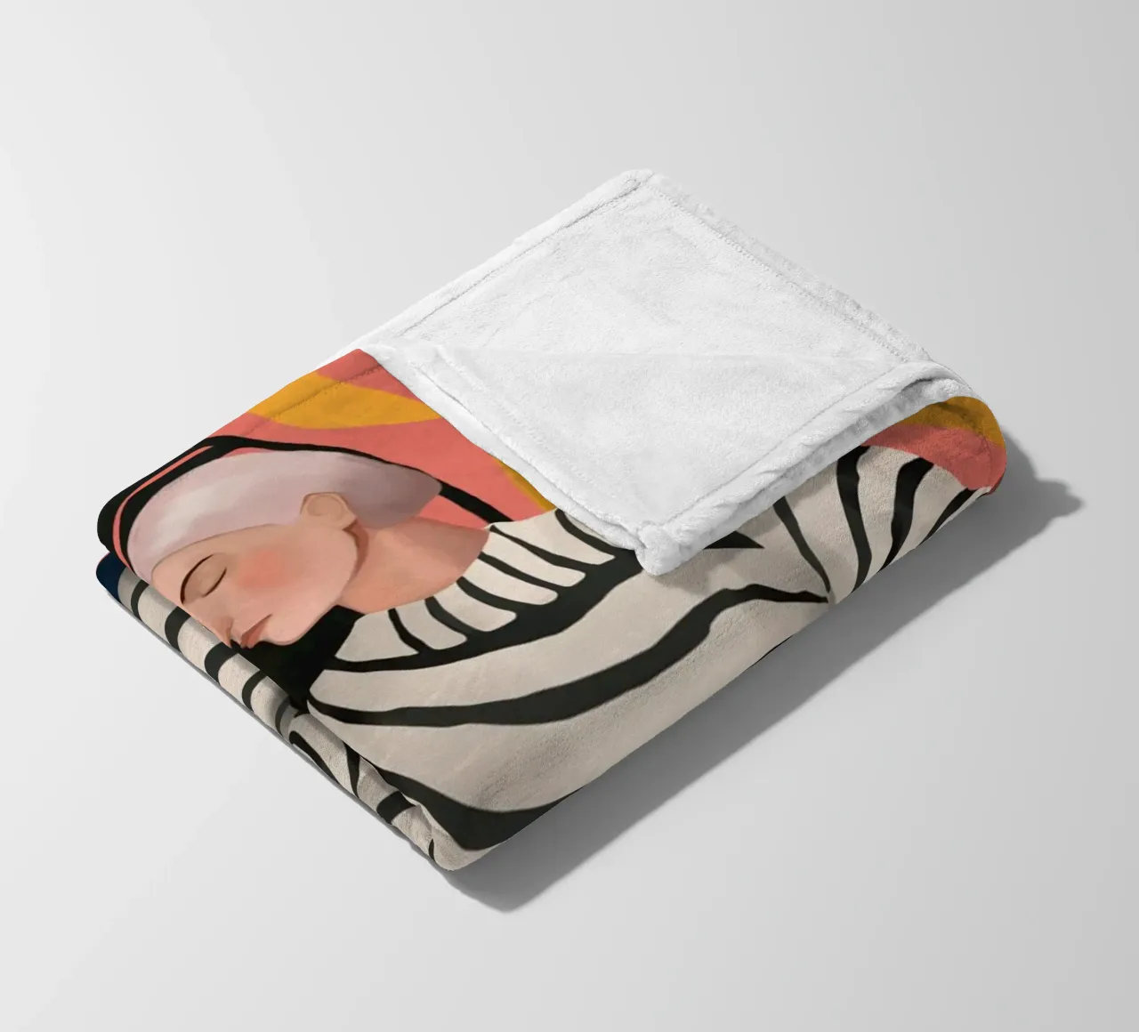 The Cat and the Calm coperta in pile da cityart