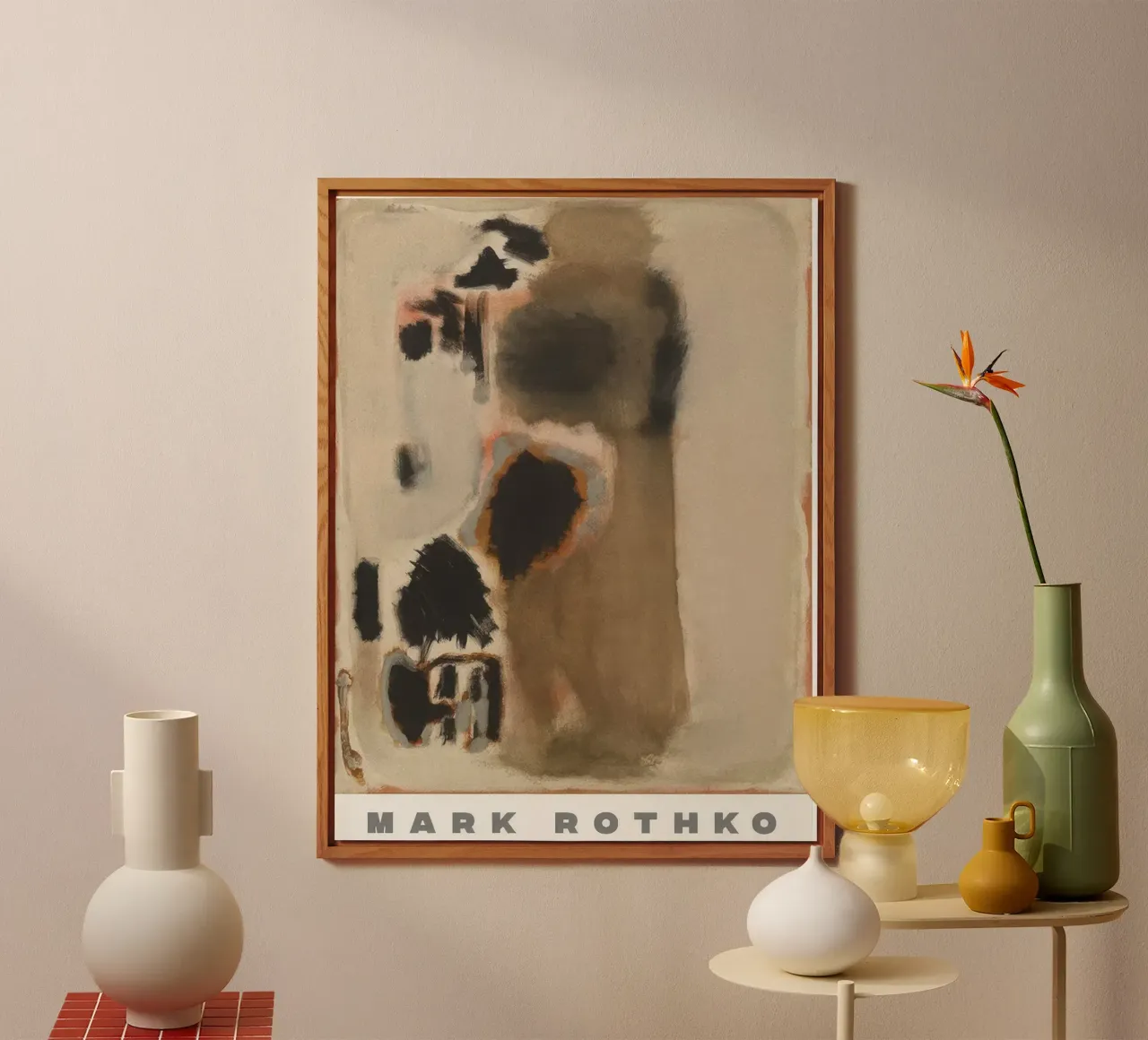 Mark Rothko n. 5 n. 24 alluminio dibond da Palletolate