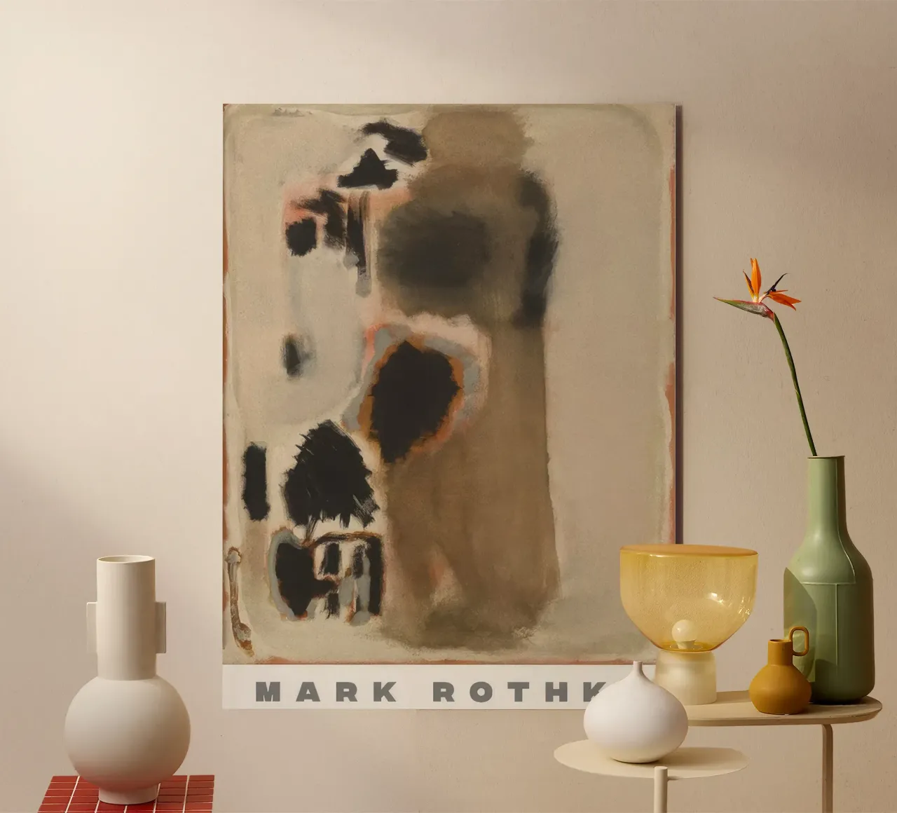 Mark Rothko n. 5 n. 24 alluminio dibond da Palletolate