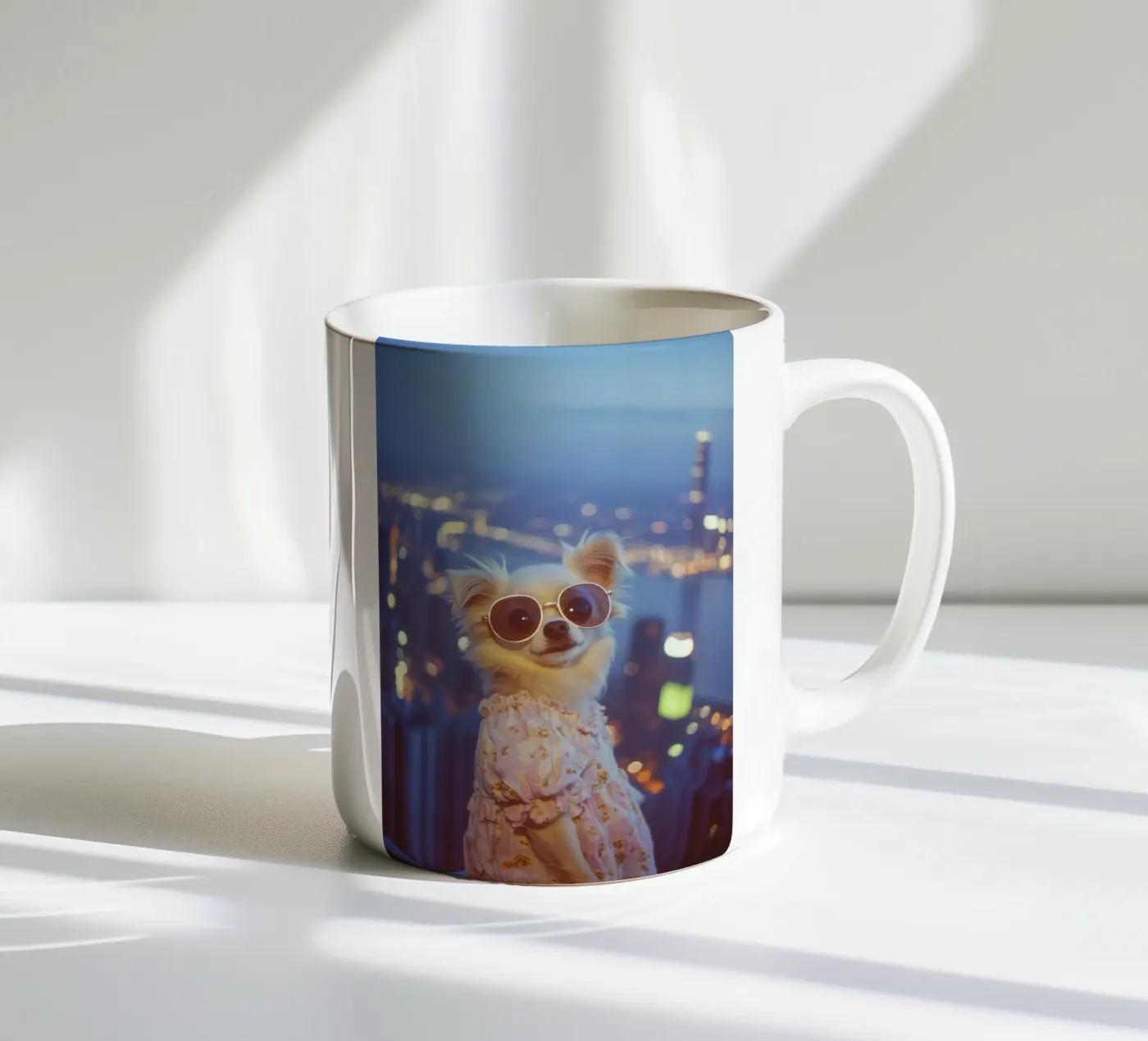 Lucy ceramic mug by Affiches Chien Originales – Dogland