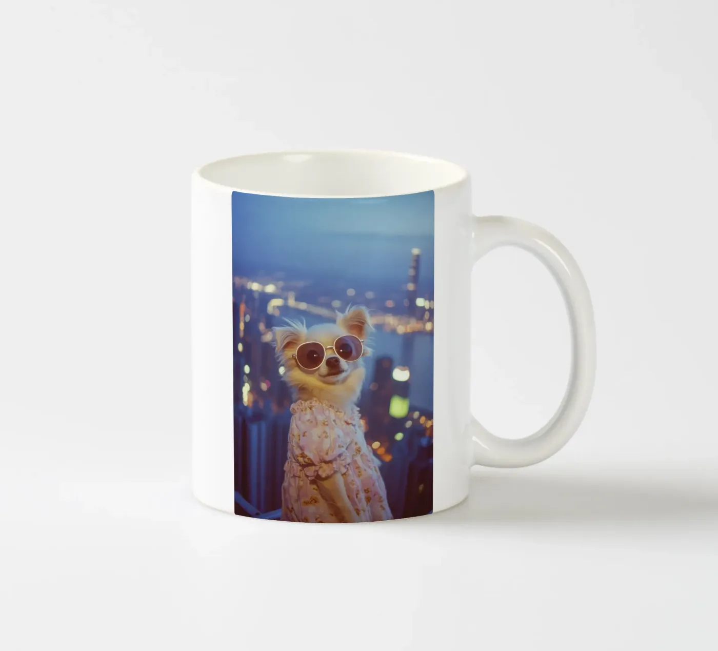 Lucy ceramic mug by Affiches Chien Originales – Dogland