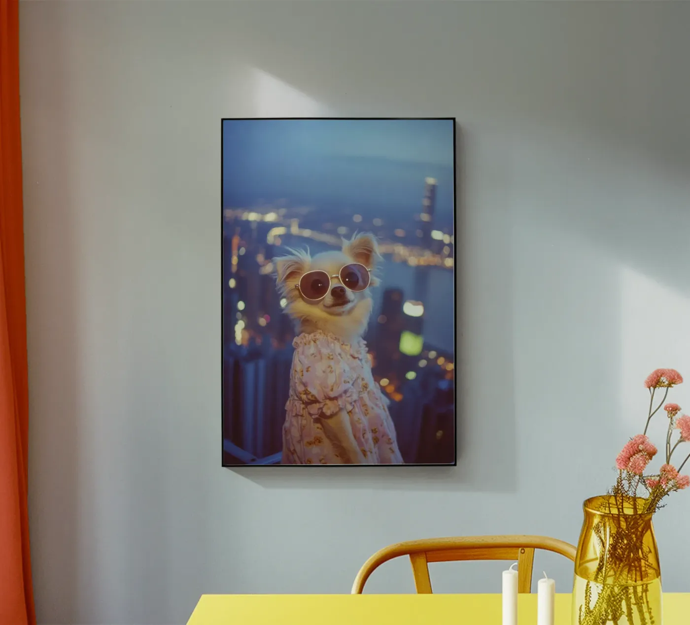 Lucy plexiglas de Affiches Chien Originales – Dogland