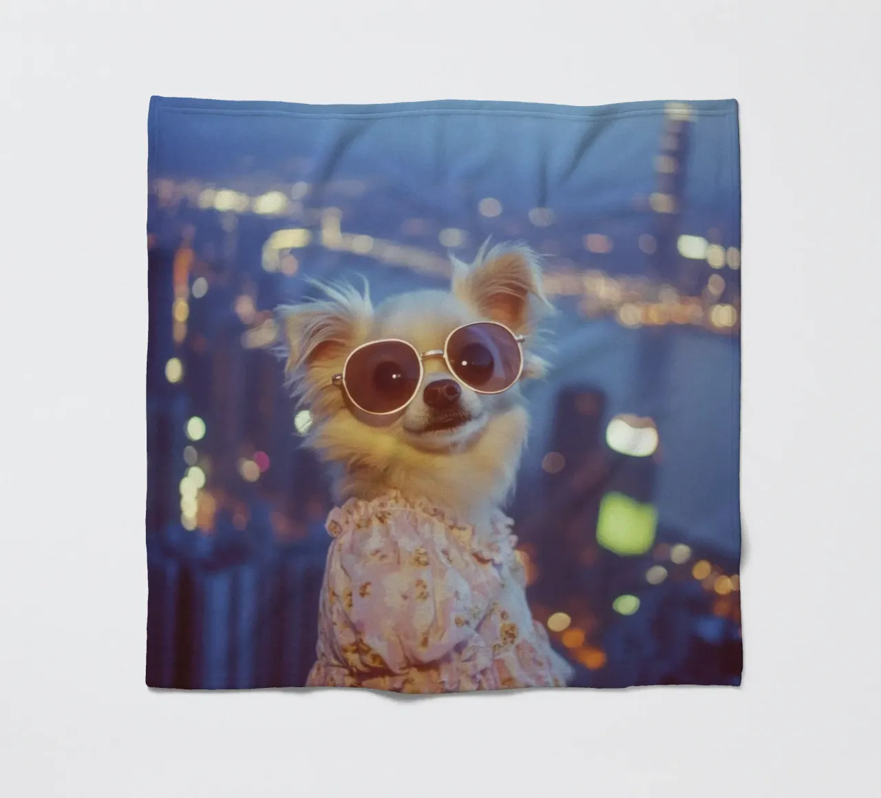 Lucy fleecedeken van Affiches Chien Originales – Dogland