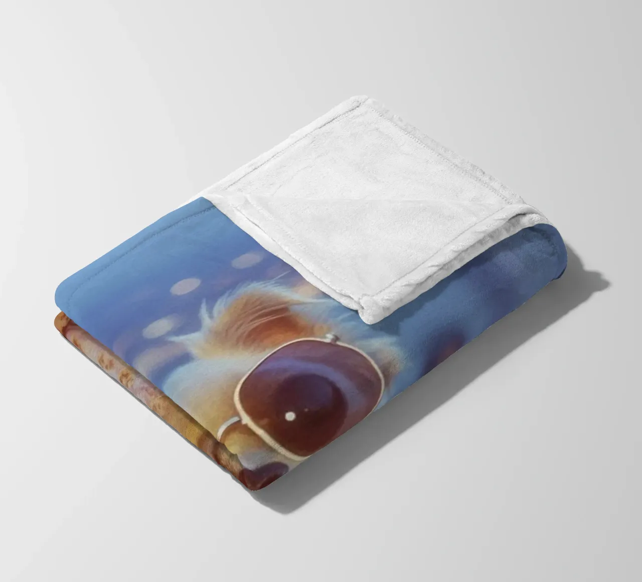 Lucy fleecedeken van Affiches Chien Originales – Dogland