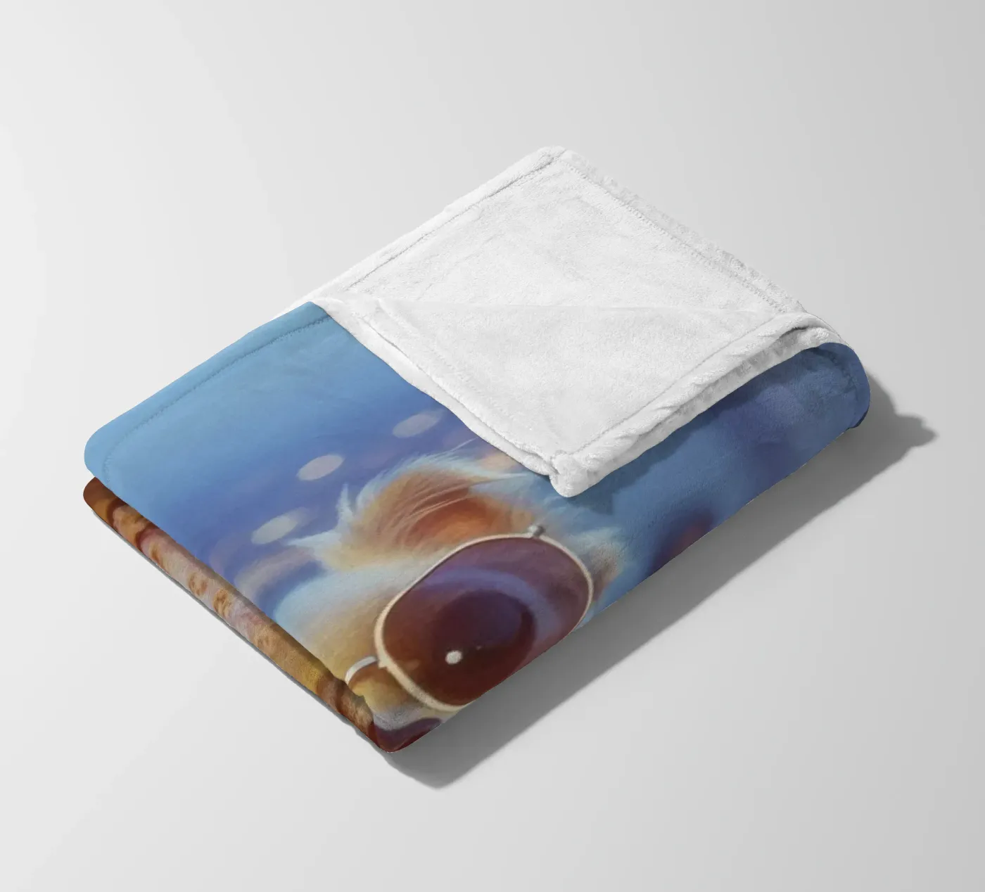 Lucy fleecedeken van Affiches Chien Originales – Dogland