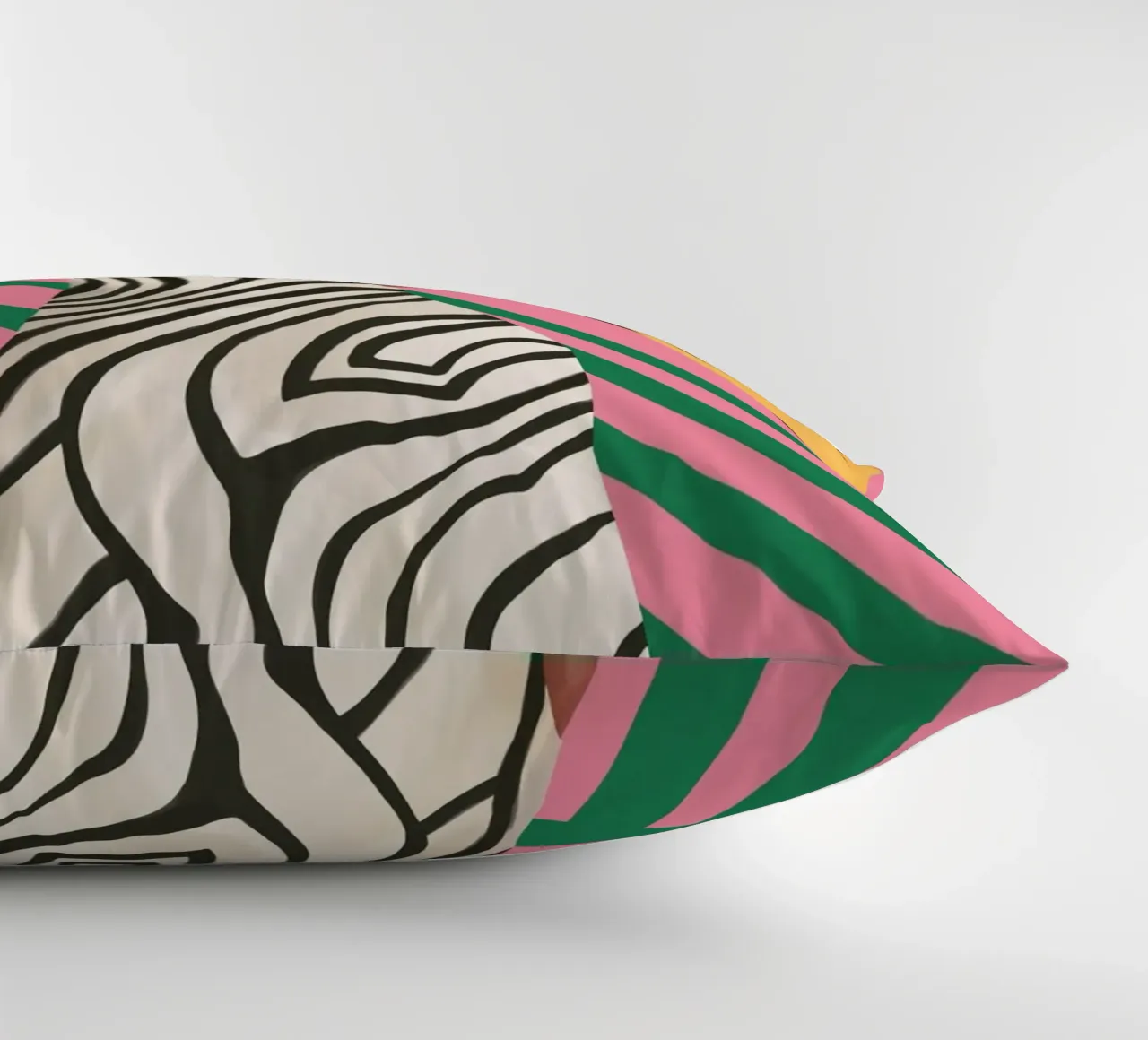 The Zebra Ate the Sun cuscino da cityart