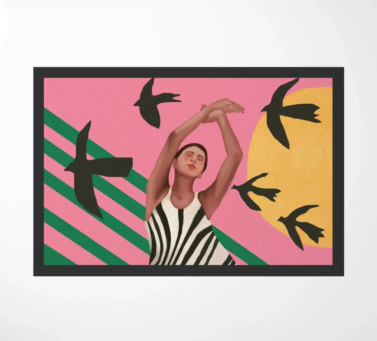 The Zebra Ate the Sun zerbino da cityart