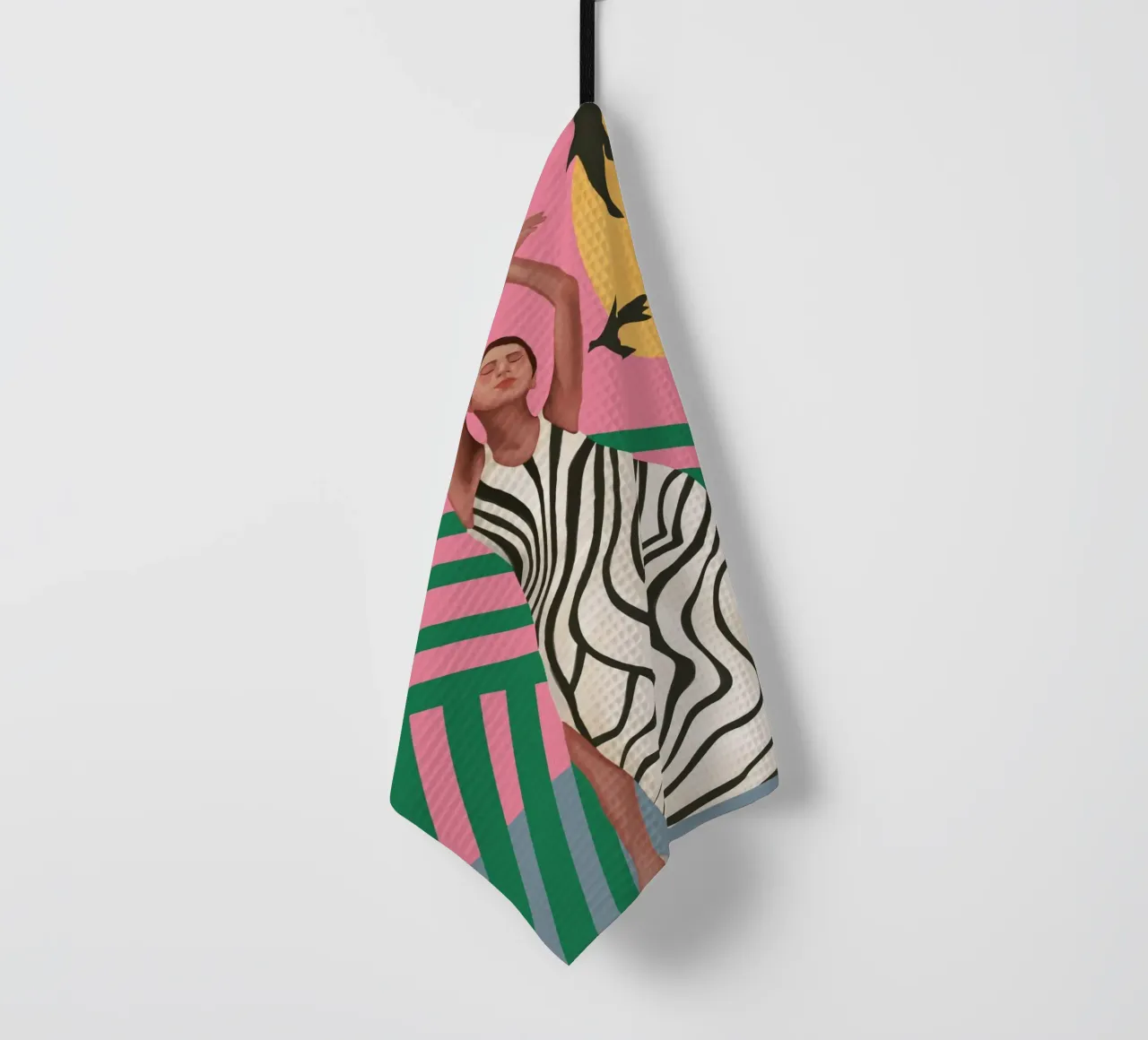 The Zebra Ate the Sun canovaccio da cucina da cityart