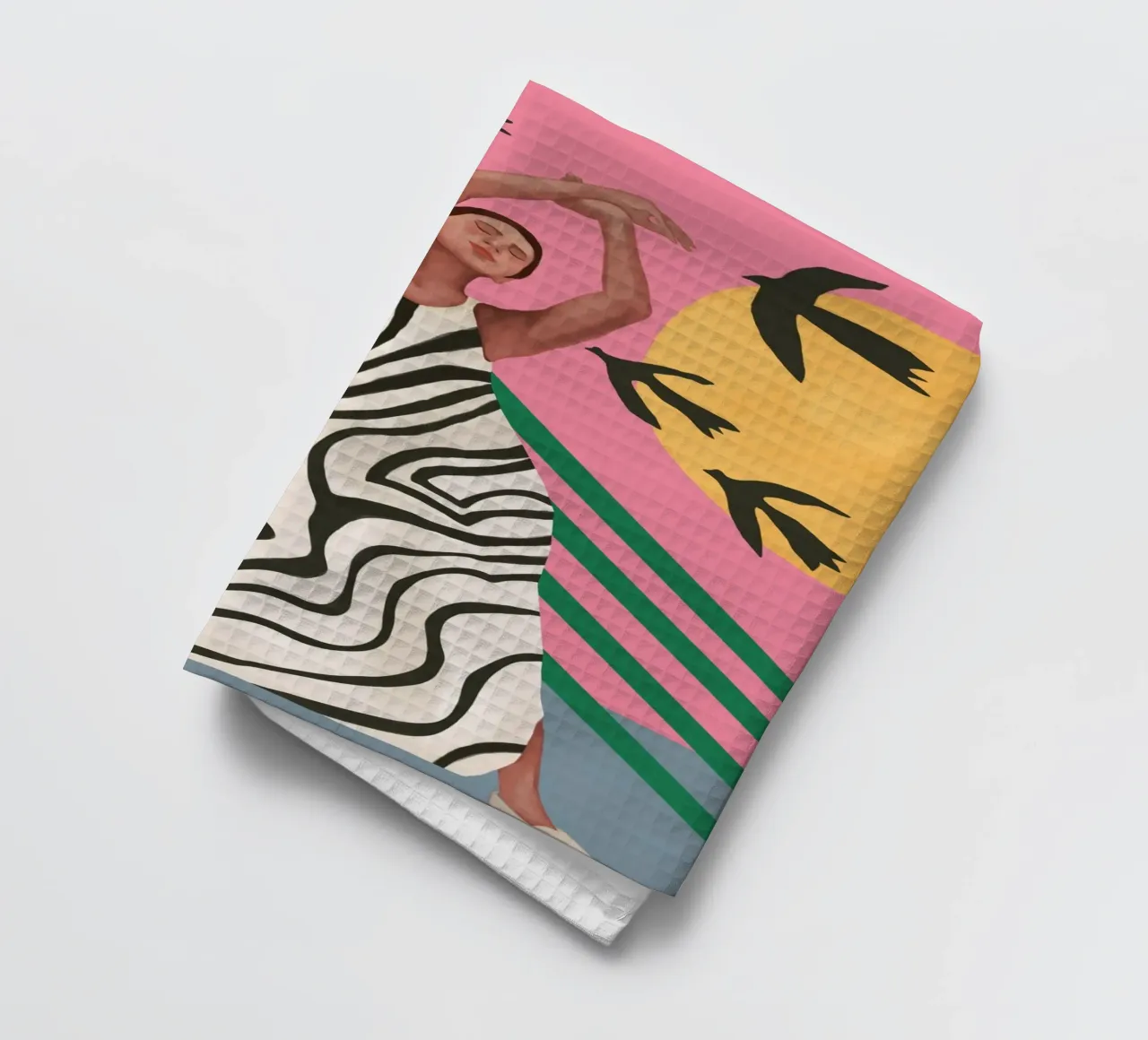 The Zebra Ate the Sun canovaccio da cucina da cityart