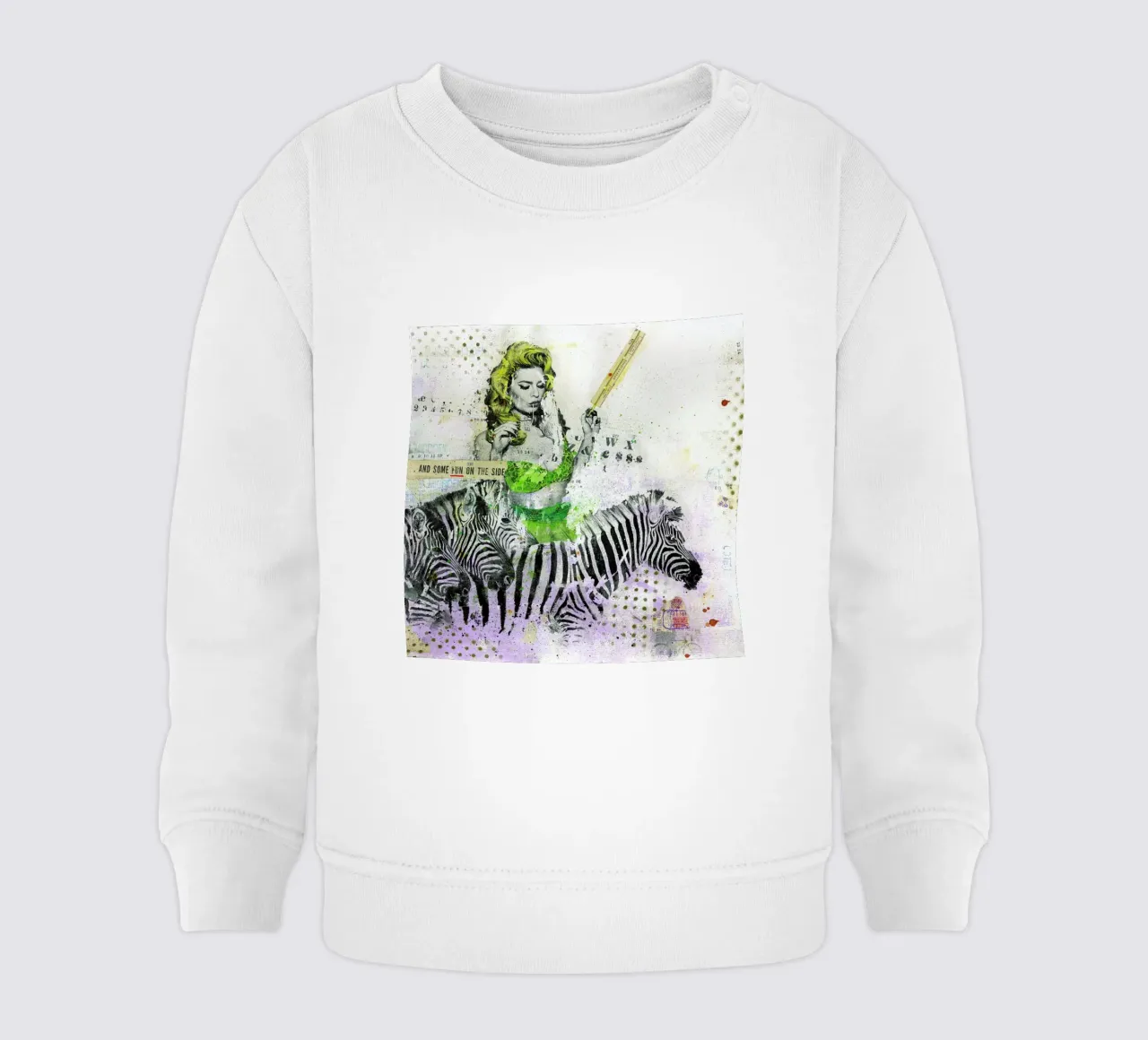 And some fun on the side felpa neonato da Tameo