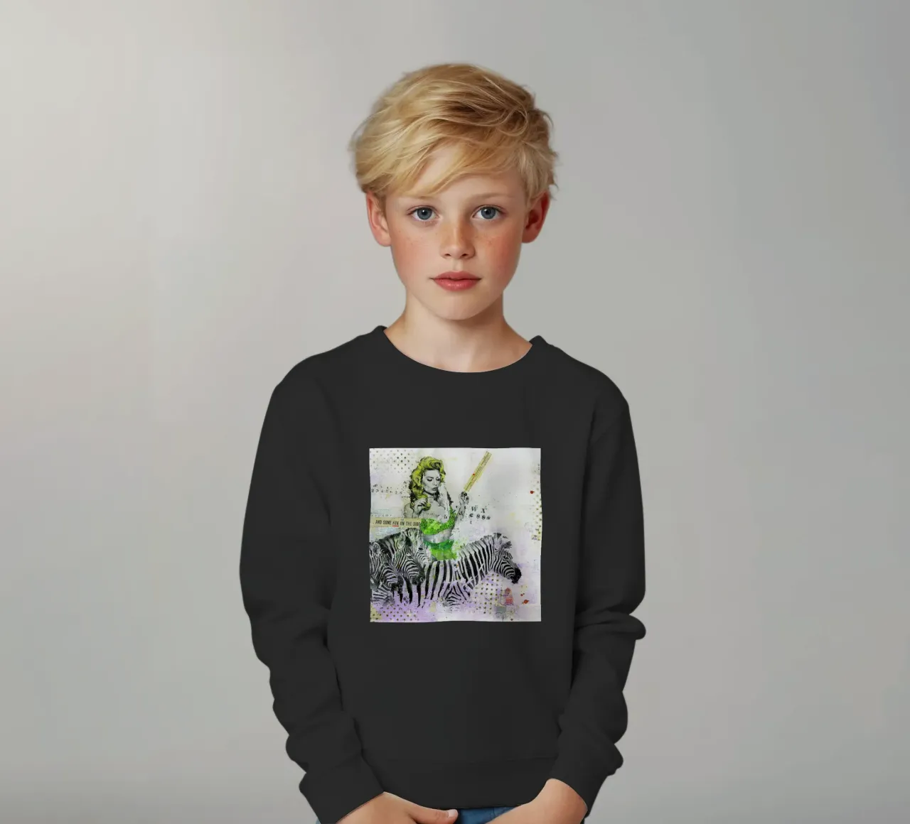 And some fun on the side felpa bambino da Tameo