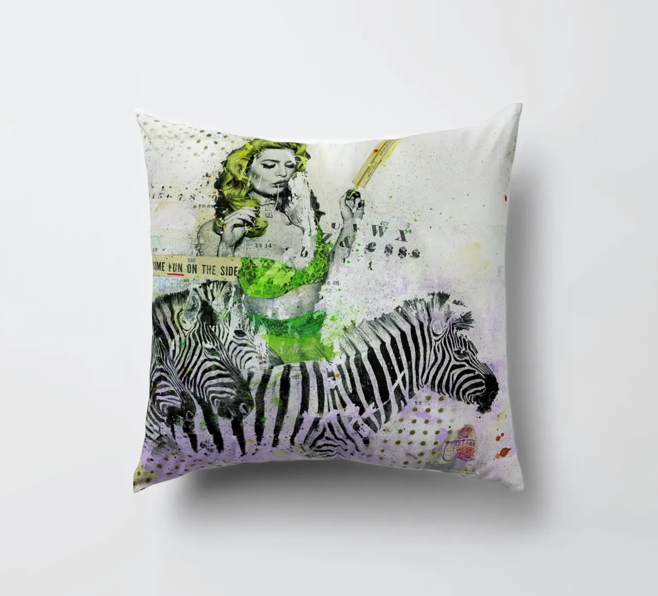 And some fun on the side cuscino da Tameo